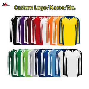 Jersey Hoki Es Ranger New York Pria Jersey Pemain Terpisah Sulaman Kustom Hoki Es - Product Image 2