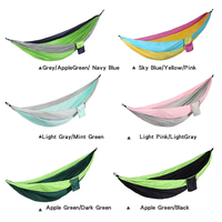Accessoires de Camping Hamac de camping en plein air Voyage en plein air Portable Camping Nylon Hamac Parachute Hamac