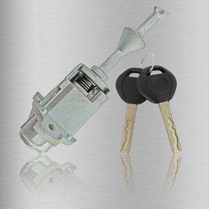 E87 กระบอกล็อคประตู BM171M3 โลหะผสมสังกะสี 2 ปุ่ม ล็อคทรงกระบอก อะไหล่รถยนต์ - Product Image 1