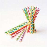 Pailles à boire jetables en pulpe de bois biodégradables et compostables, écologiques, en gros, emballées individuellement, imprimées, fabriquées en Chine