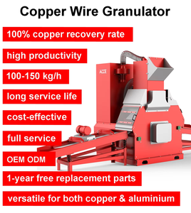 가장 좋은 가격 전선 과립기 구리선 재활용 기계 케이블 과립기 판매 100-150 KG/H - Product Image 2