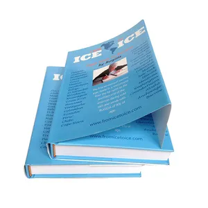 Cost-Effective Book Printing Services Offset Hardbound Novel Book Full Color Pages with Dust Jacket Laminated