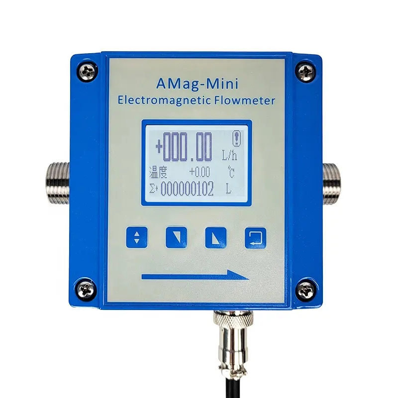 Electromagnetic water meter flowmeter micro magnetic flow meter price