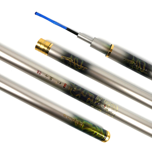 <span class=keywords><strong>Canne</strong></span> à pêche OEM Qianyu 12H 4,5m 5,4m 6,3m Taïwan, spécialement conçue pour la capture <span class=keywords><strong>de</strong></span> gros poissons, ciblant la <span class=keywords><strong>carpe</strong></span> - Product Image 2