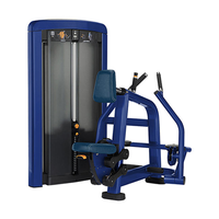 Máquina de remo sentado con carga de placas de grado comercial, entrenador profesional de fuerza para espalda, para gimnasio y hogar