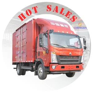 Nuevo 4*2 4*4 Ruedas motrices Camiones diésel Sinotruk Howo 3 5 Ton 8 Tons Mini Light Closed Van Box Camión de carga a la <span class=keywords><strong>venta</strong></span> - Product Image 6