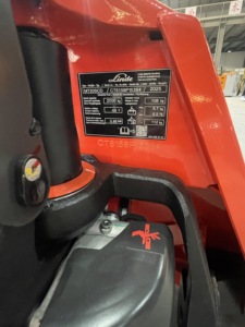 Transpaleta Eléctrica Linde de 1.5 Toneladas (1500 kg), Marca Linde, con Batería de Litio de 48V, Modelo MT15SCD, Carretilla Elevadora - Product Image 6