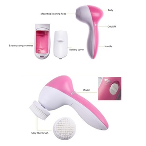 5-in-1 Electric Beauty <strong>Massager</strong> <strong>Facial</strong> Cleanser and Body Cleansing <strong>Machine</strong> for Home Use Targeted for Nose Pore Cleaning