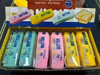 Bâton de beurre croustillant à presser, jouet sensoriel anti-stress à montée lente pour bureau, cadeau promotionnel