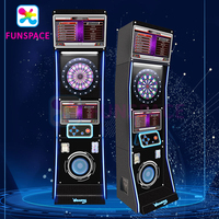 Funspace vente en gros pas cher machine de jeu de fléchettes X8 plateau de fléchettes électronique machine de jeu de fléchettes d'arcade à pièces pour les ventes