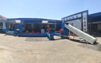 Machines d'usine de plastique, usine de lavage du plastique, ligne de recyclage des bouteilles en plastique