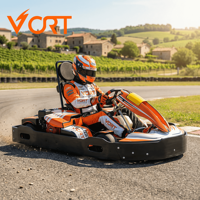 Karting à louer pour adultes Vortkart, 200cc, essence, moteur Hon-da GX, kart de course, kart commercial robuste pour club