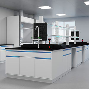 Vendita calda <span class=keywords><strong>in</strong></span> acciaio commerciale moderno banco da lavoro chimico dentale tavolo da laboratorio scuola ospedale laboratorio di fisica mobili - Product Image 4