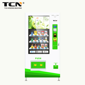 TCN pantalla táctil medios bebidas aperitivos máquina expendedora automática - Product Image 6