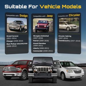 Autoradio stéréo Android 13, ventilateur <span class=keywords><strong>de</strong></span> refroidissement, GPS, caméra <span class=keywords><strong>de</strong></span> <span class=keywords><strong>recul</strong></span> pour <span class=keywords><strong>Jeep</strong></span> <span class=keywords><strong>Wrangler</strong></span> <span class=keywords><strong>JK</strong></span> 2007-2018 Dodge Ram 1500 2500 - Product Image 2