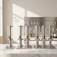 Distributeur d'eau et de boissons froides autonome en métal poli de qualité alimentaire 6L pour la restauration hôtelière Kun Tai