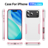 CasePeak 2 en 1, coque en TPU pour téléphone portable, coque pour iPhone 17 16 15 14 13 12 Pro Max