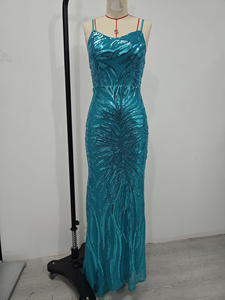 Nouvelles tenues pour femmes de style européen, très vendues - robe de soirée sexy à paillettes (4 couleurs) - Product Image 6
