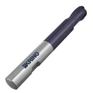 KRINO - 240081000 HSS-CO 8% Two flutes round edges end mills TIALN with Weldon shank <b>long</b> series - EAN 8014249403234 <b>DRILL</b> <b>BITS</b> - Product Image 3