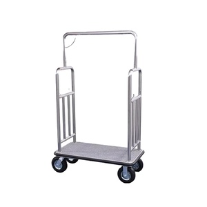 Carrelli di alta qualità lucidati carrelli portabagagli <span class=keywords><strong>vintage</strong></span> per <span class=keywords><strong>hotel</strong></span> - Product Image 4