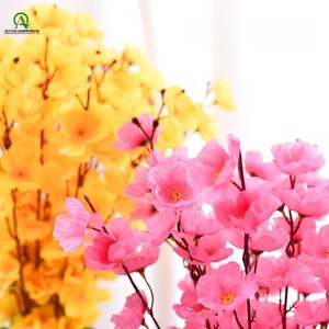 Ramo de Flores Artificiales de Durazno y Cerezo, 36 Ramas, Decoración de Seda para Pascua, Hogar, Bodas, Fiestas, Decoración de Jarrones de Mesa - Product Image 6