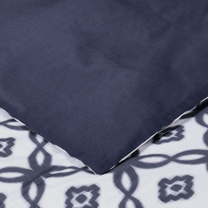 Drap de lit 100% coton, ensemble de literie de luxe, à motifs <span class=keywords><strong>noir</strong></span> <span class=keywords><strong>et</strong></span> <span class=keywords><strong>blanc</strong></span>, housse de couette, prix d'usine - Product Image 3