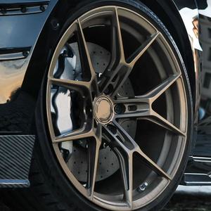 Rines Cóncavos Profundos Personalizados de Aleación de Aluminio Forjado 5x120 5x112 5x114.3 17 18 19 20 21 22 23 Pulgadas para W207 Mustang <span class=keywords><strong>Gt</strong></span> Audi BMW Maserati - Product Image 2