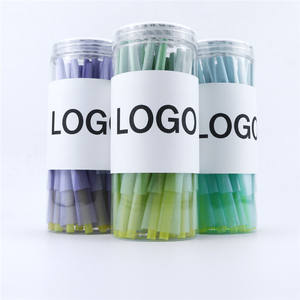 Embalaje de plástico personalizado, papel ahumado enlatado, tarros de plástico transparentes multiusos, herramienta de preempaquetado - Product Image 5