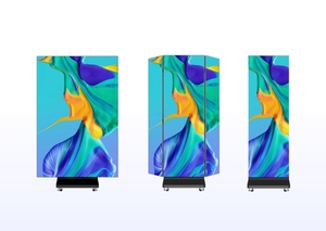 Foldable P1.86 P2 P2.5 Indoor Video <b>Wall</b> LED Screen <b>Display</b> Poster Banners Board Digital Screen Foldable Led Poster <b>Display</b> P1.8 - Product Image 5