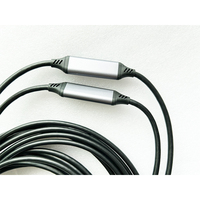 Cable de Extensión USB C Utech de 32 pies con Amplificador de Señal, Blindaje Trenzado de PVC/TPE para Laptop, PC, Cámara, VR, SSD, Alta Velocidad