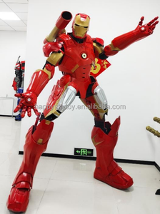 पार्टी की सजावट ने वयस्कों के लिए सुपरहीरो शुभंकर लोहे के सूट की पोशाक के सूट को सेट किया - Product Image 4