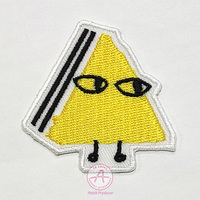 Support thermoscellé Motif individualisé Patch de broderie Crochet et boucle à repasser à coudre Écologique
