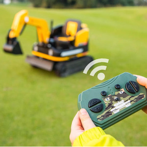 Excavadora eléctrica para niños Dalis DLS-X7, juguete de excavadora con orugas para niños - Product Image 4