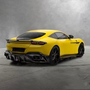 Kit carrosserie en fibre de carbone pour <span class=keywords><strong>Ferrari</strong></span> <span class=keywords><strong>Roma</strong></span>, améliorations <span class=keywords><strong>Roma</strong></span>, style MSY, pare-chocs avant et arrière, spoiler, capot, kit carrosserie - Product Image 4