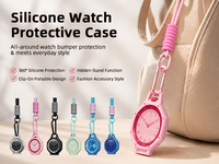 Nouveau support de montre de bureau au design innovant, étui détachable avec base autoportante et cordon de style bracelet réglable