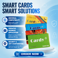 Carte NFC NTAG215 personnalisée imprimée, 13,56 MHz, 504 octets, imprimable par jet d'encre, carte RFID en PVC pour la serrure d'hôtel et l'accès sécurisé