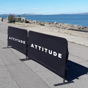 Couverture de barrière en tissu d'impression par sublimation de colorant vente directe d'usine d'impression personnalisée double face avec une image personnalisée populaire - Product Image 2