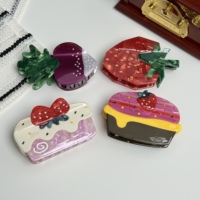 Lage minimale bestelhoeveelheid, op maat gemaakte creatieve design acetaat haarclips, schattige dieren haarclips voor meisjes, gepersonaliseerde haaraccessoires