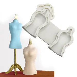 Moule à pâtisserie en résine époxy Silicone 3D, fait à la main, déesse, pour Fondant et gâteau, Kit d'outils artisanaux, 1 pièce