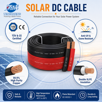 TENGCHENG PV1-F/H1Z2Z2-K DC PV Doppel-Solarkabel 4mm2 Rot-Schwarz Verzinntes Kupfer XLPO Photovoltaik-Kabel für Solarmodule