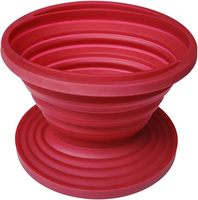 Filtre à café pliable en silicone YDS, filtre à café réutilisable en forme de cône pour la maison