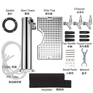 Rubinetto Regolabile per Birra Artigianale, Erogatore a Torre per Birra Fatta in Casa - Product Image 5