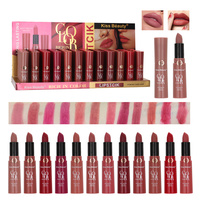 Kiss Beauty Rouge à lèvres liquide mat velours longue tenue 3,5g, haute pigmentation, maquillage cosmétique pour les lèvres, vente en gros