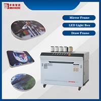 Machine automatique de cintrage de profilés en aluminium à double fonction pour la fabrication de cadres de miroirs intelligents LED et de caissons lumineux publicitaires