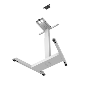 Nuevo diseño eléctrico de Altura ajustable de una sola pierna <span class=keywords><strong>escritorio</strong></span> de un motor mesa de centro móvil <span class=keywords><strong>con</strong></span> <span class=keywords><strong>ruedas</strong></span> - Product Image 6