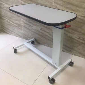 Ke Ming Hospital Bedside <b>Table</b> 800x400x700-1000mm Height Adjustable For Patients Meals Study <b>Work</b> - Product Image 3