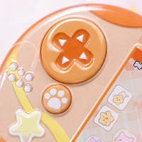 Épinglette personnalisée en forme de console de jeu, cadeau rétro pour gamer, breloque kawaii pour sac à dos, finition brillante, attache de sécurité