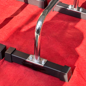 0121-PLAO Fitnessgeräte-Ersatzteile Gymnastikgerät mit Bauchliegend-Parallettes Doppelstütze - Product Image 6