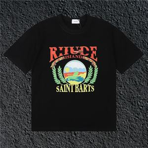 T-shirts à manches courtes pour hommes RHU, coupe classique, vêtements de travail d'été, 100% coton, séchage rapide, anti-rides - Product Image 3