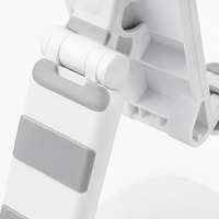 Support de téléphone pliable personnalisé avec logo, support de bureau réglable pour mobile, cadeau promotionnel en gros